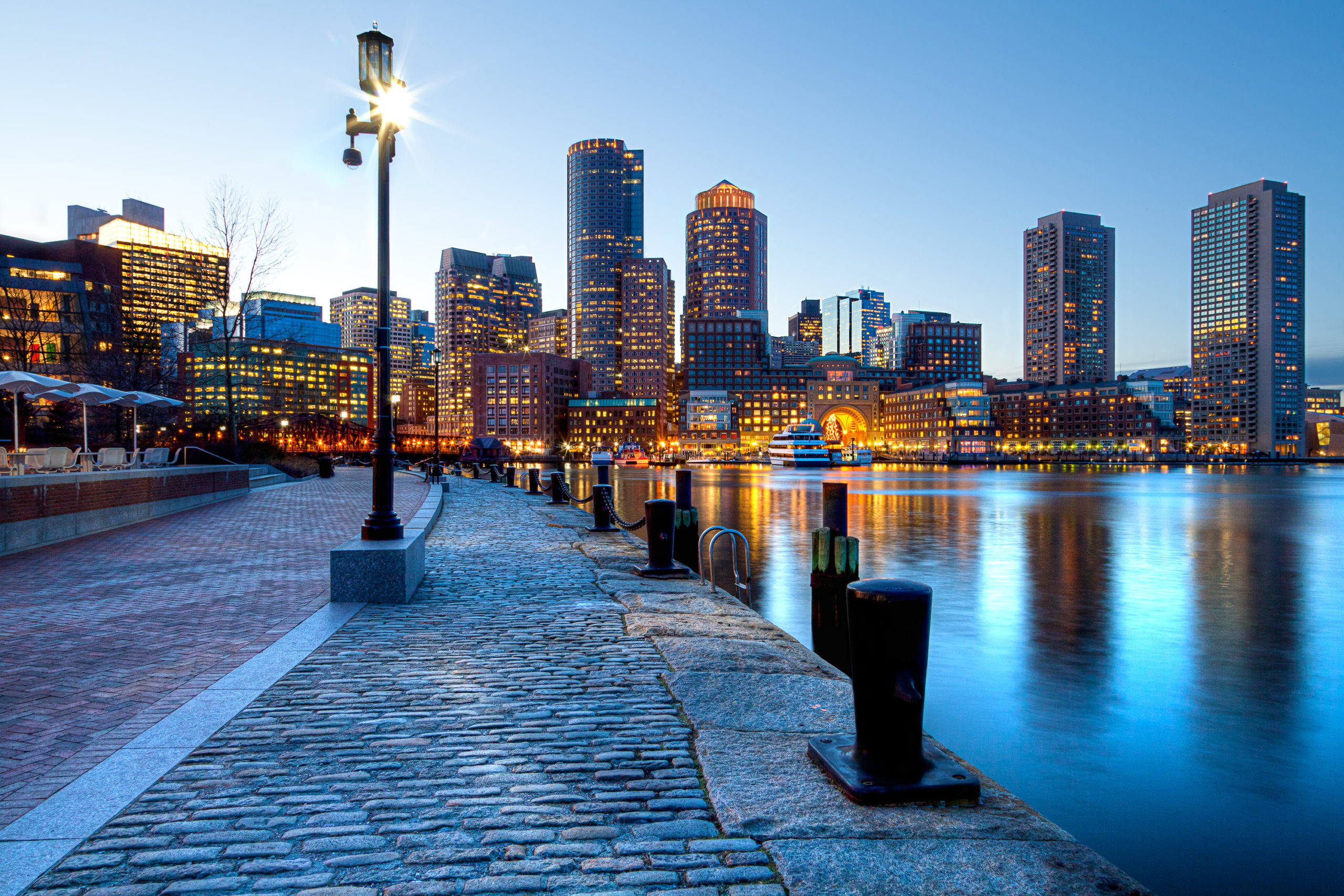 Places_Boston Harbor and Financial District