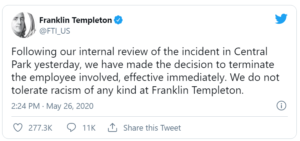 Cooper Franklin Templeton Tweet