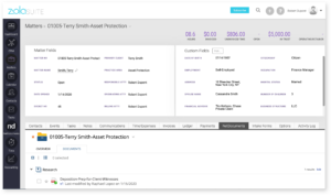NetDocuments within Zola Suite