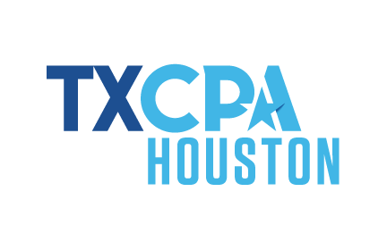 logo for TXCPA Houston (Texas Society of CPAs Houston Chapter)