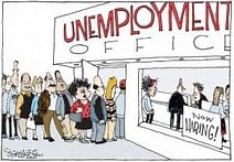 unemployment cartoon