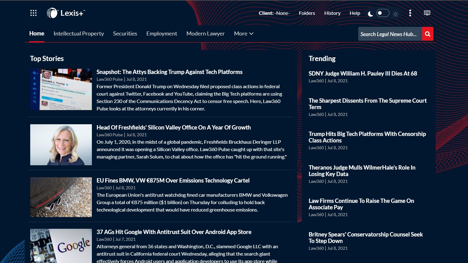 LN LegalNewsHubHome Tab-169