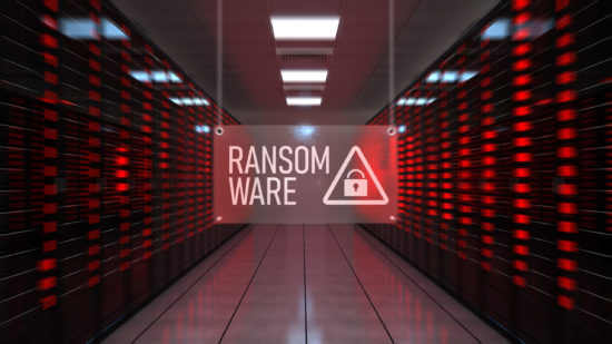 Alert Data Center Ransomware