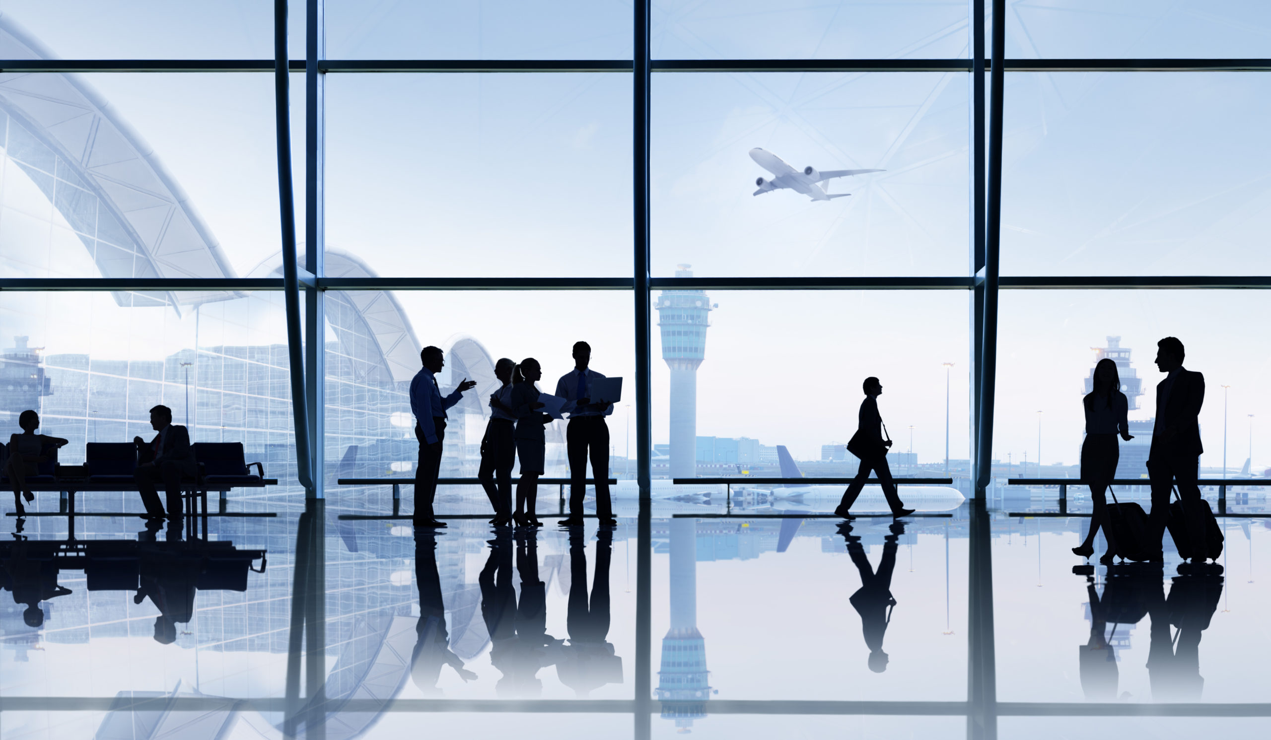 People in the airport