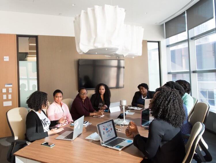 selling a law practice_2 A law firm team meeting