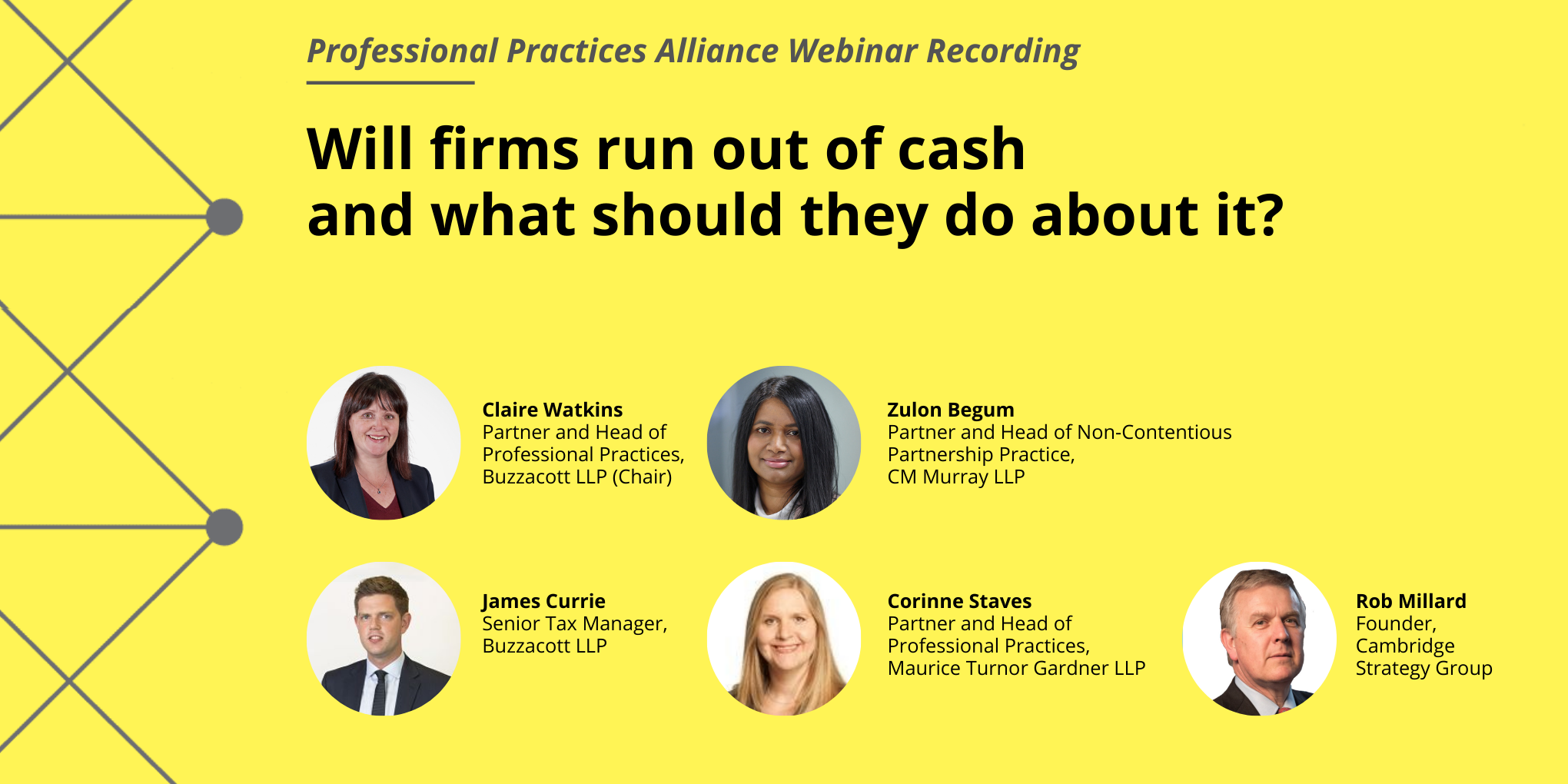 Will firms run out of cash and what should they do about it Recording