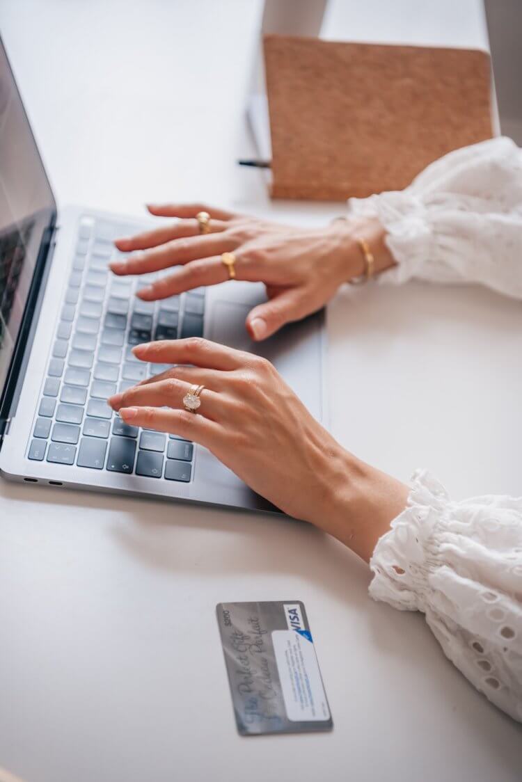 A legal client using a credit card to pay for legal services A legal client using a credit card to pay for legal services