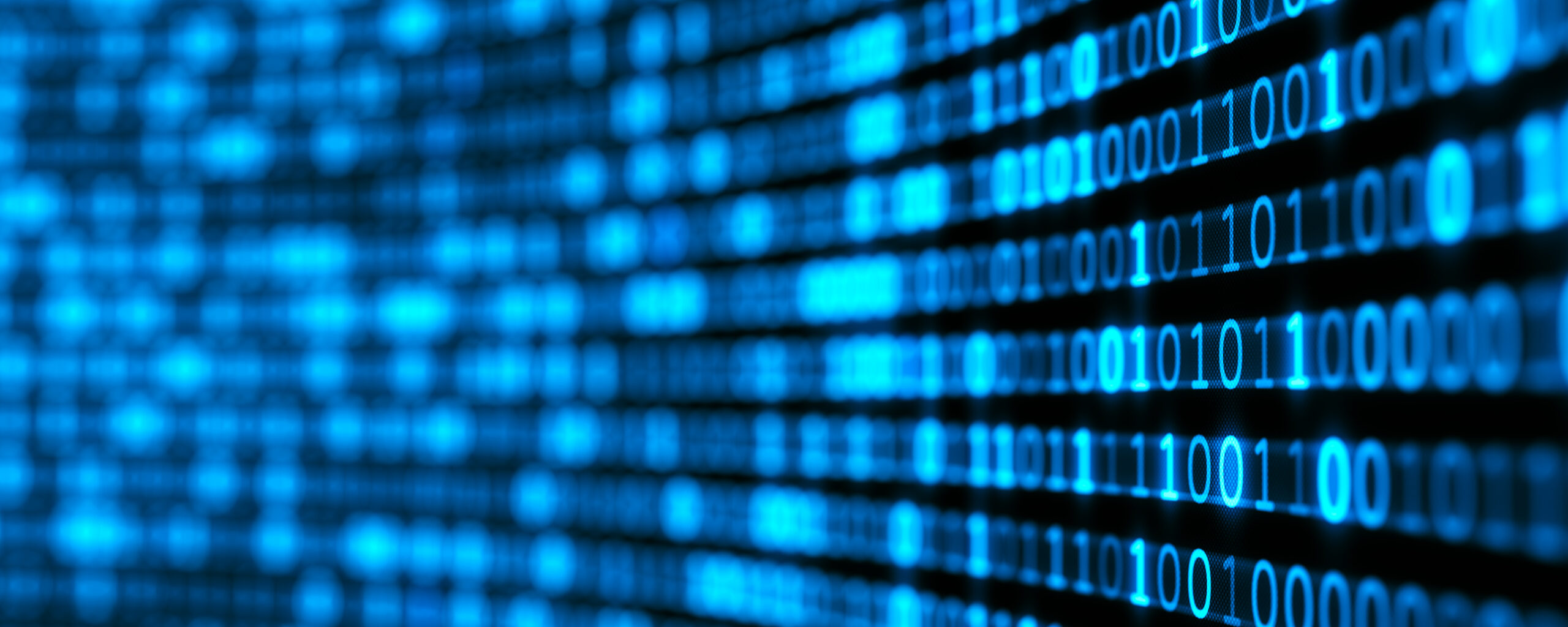 Digital screen with encryption data background. Big data with binary computer code. Safe your data. Cyber internet security concept. Security and protection your privacy data 3d illustration.