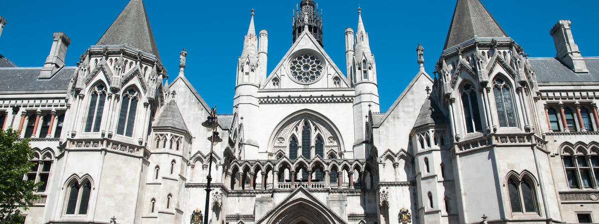 High Court London England UK shutterstock_589108103