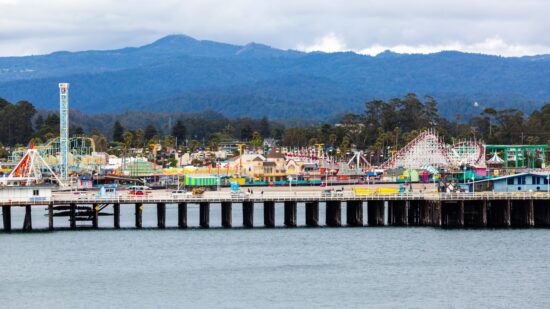 Santa Cruz Beach Boardwalk Amusement Park