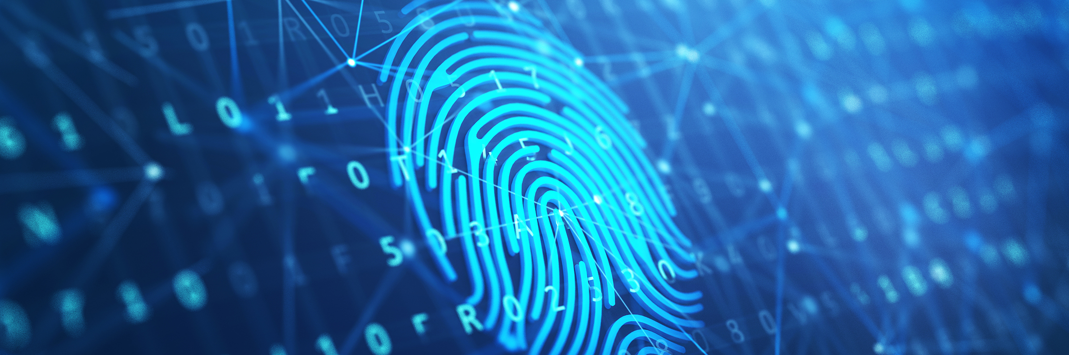 Technology of digital fingerprint scanning.