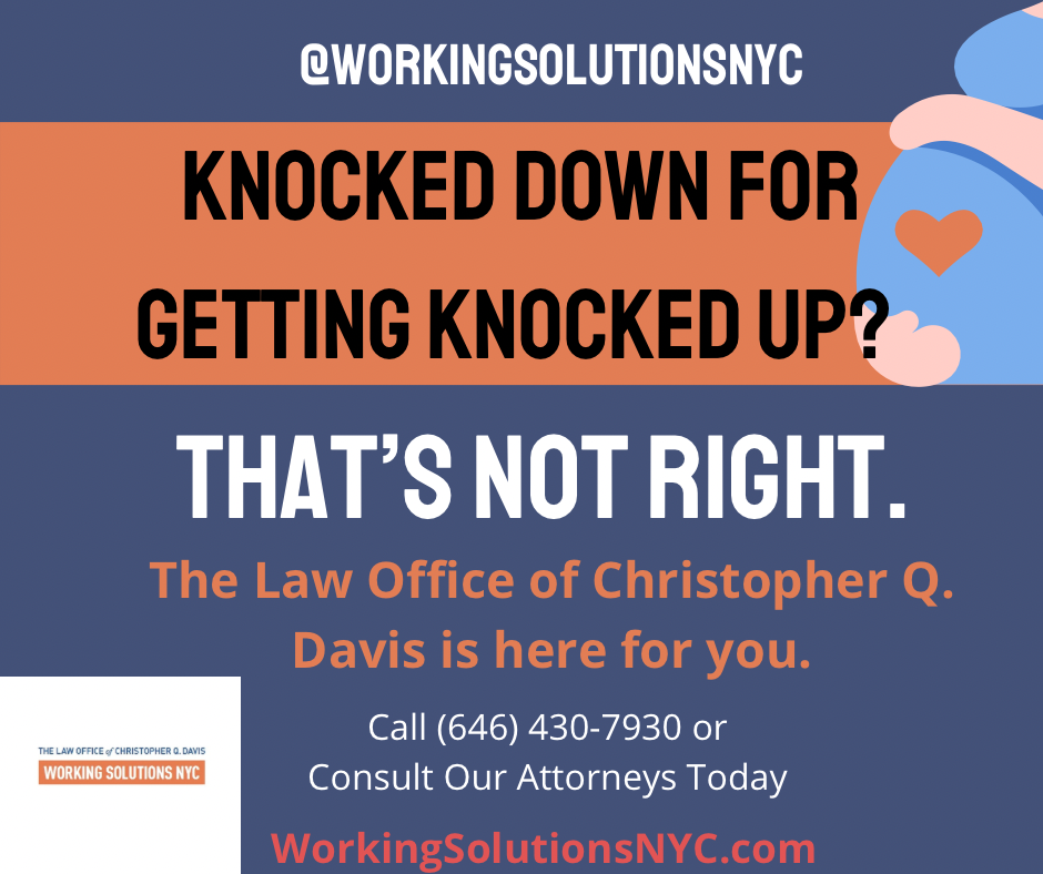 pregnancy discrimination attorney in NY and NJ