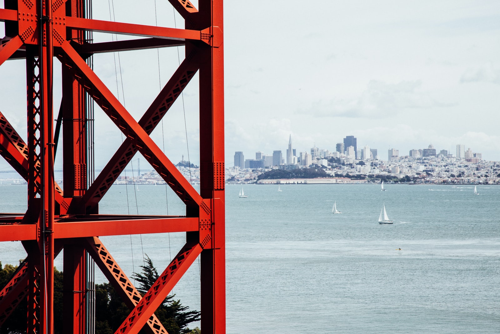Gold Gate Bridge and San Francisco