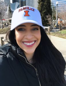 Erika Harold outside 