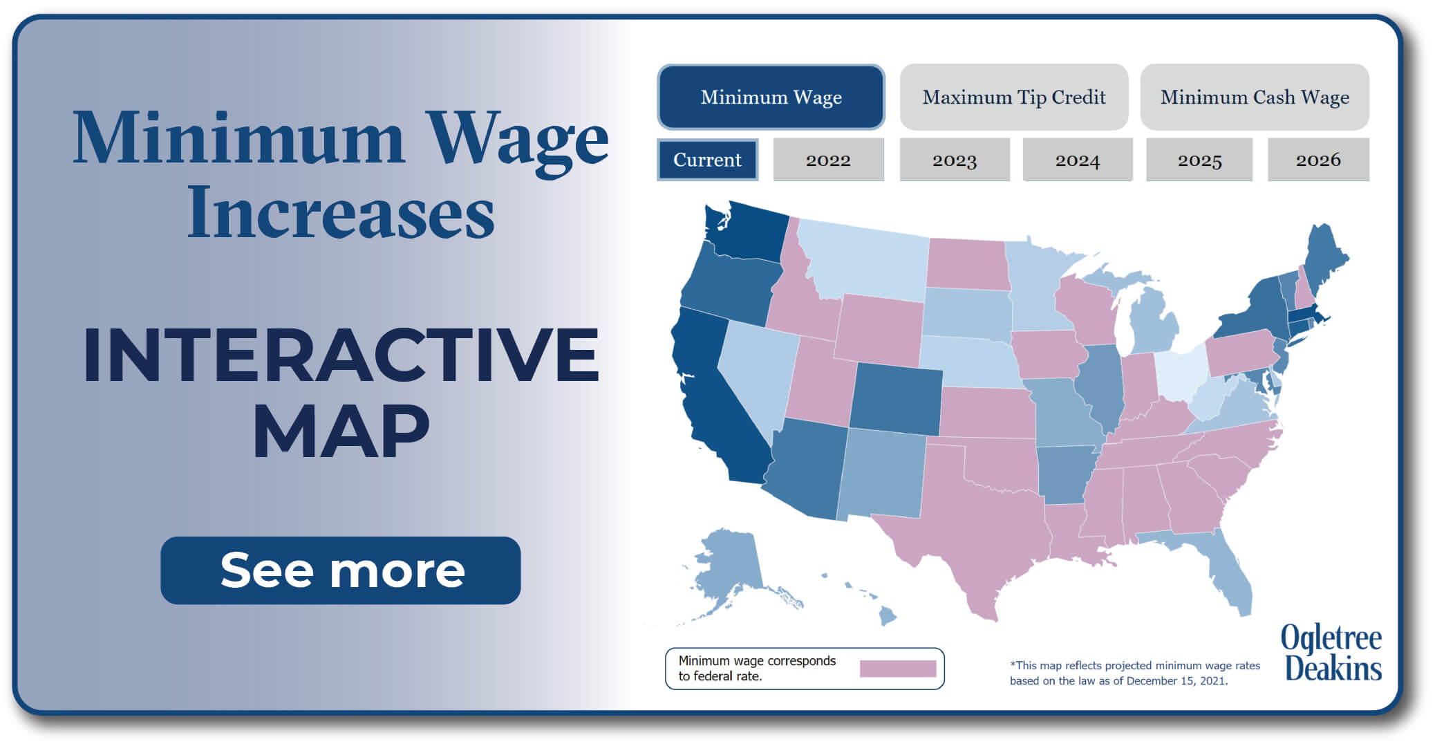 Minimum wage interactive map button