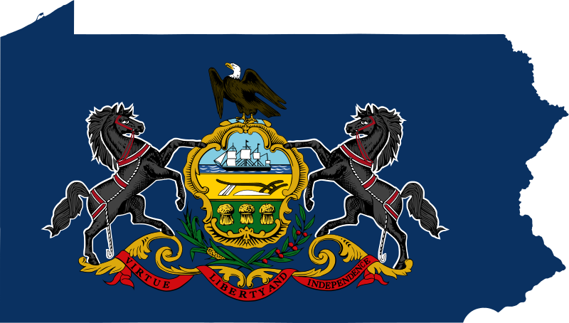 Flag-map_of_Pennsylvania.svg (A8950675)