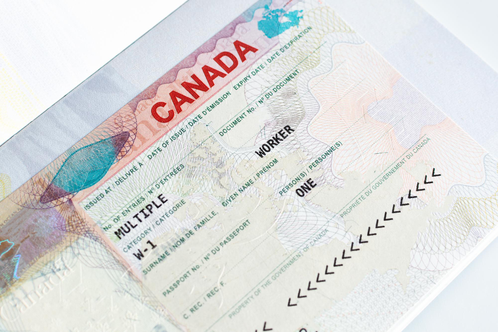 Canada work visa for italian General canadian working visa passport immigration canada concept - Canada work visa for italian in General