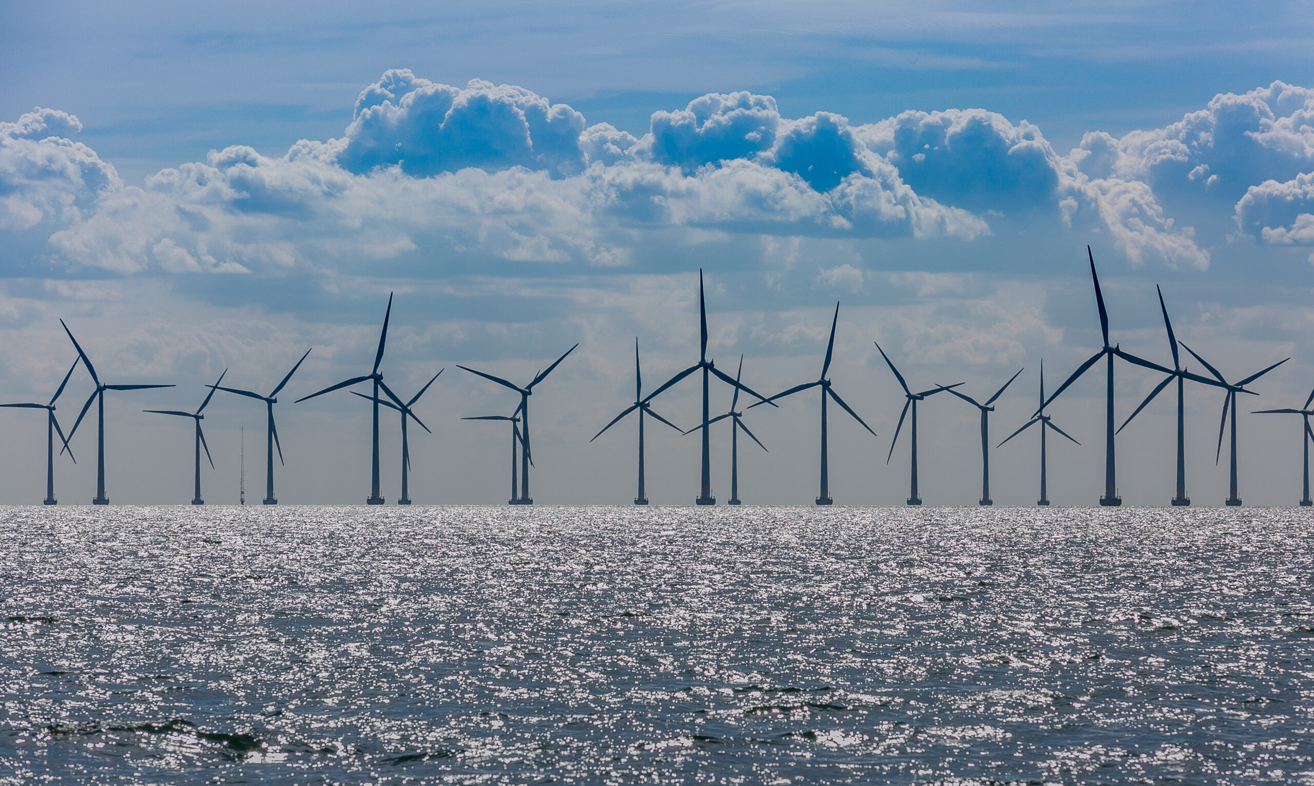 Windmills,In,The,Sea.,Wind,Power.,Green,Energy
