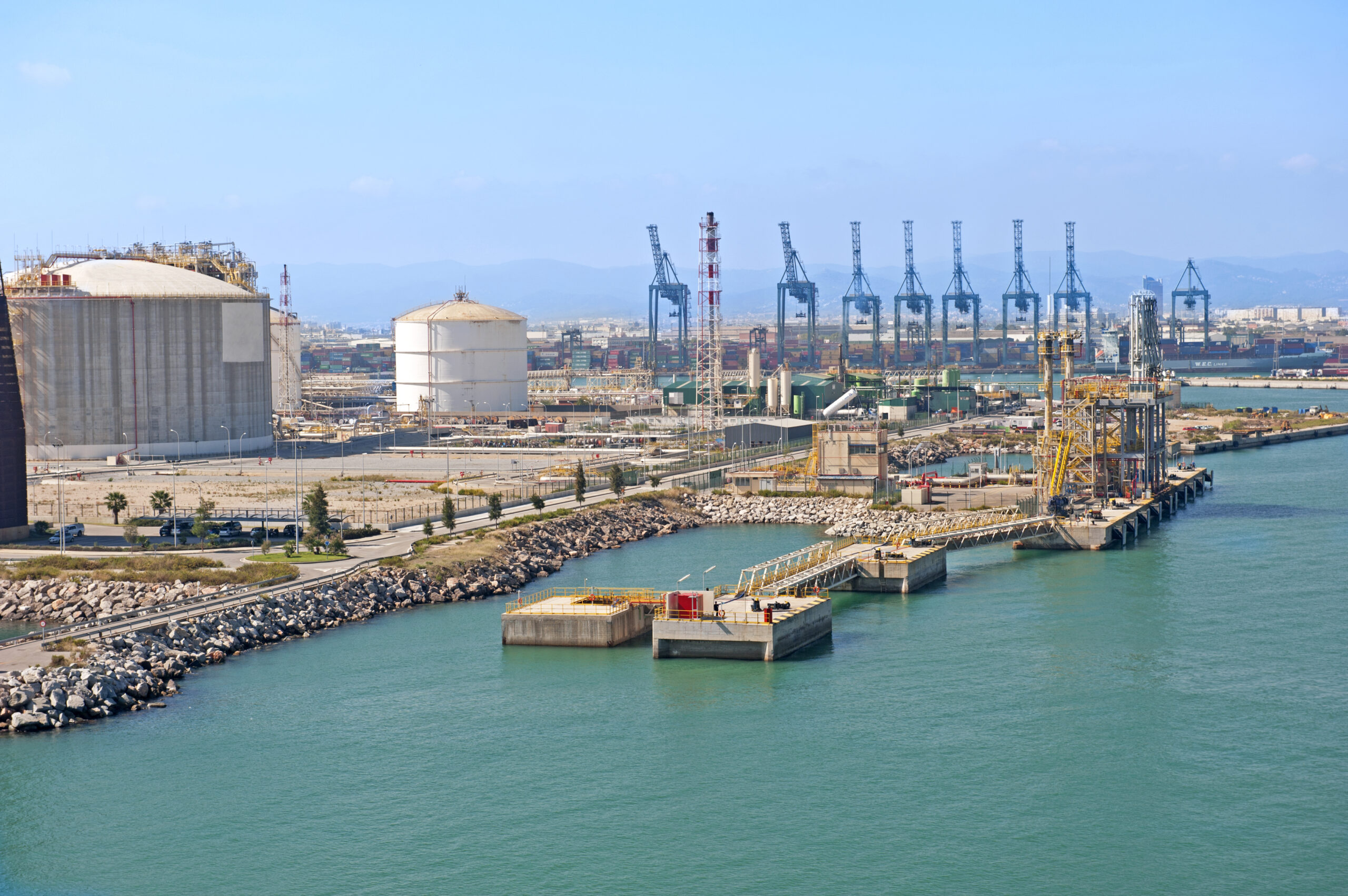 Lng,Terminal,In,Barcelona
