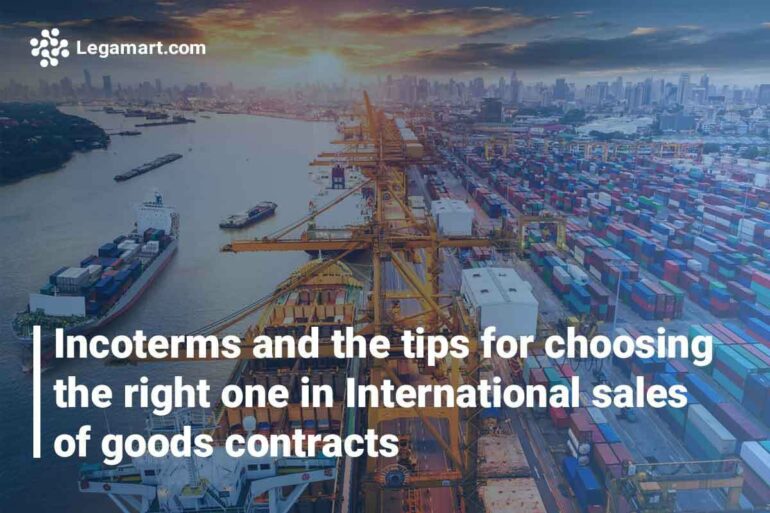 Choosing the right Incoterms General thousands of international consignments await international delivery once Choosing the right Incoterms is completed