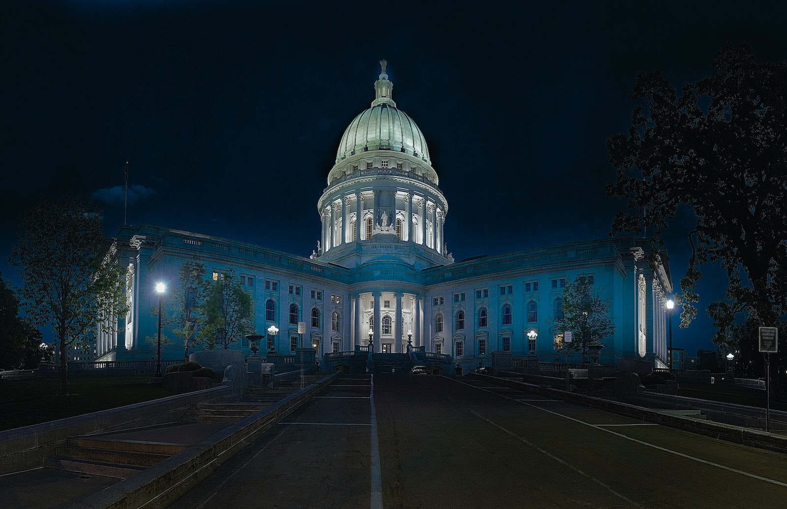 This is a 44 image HDR panoramic image of the Capitol building. 
This has been downsampled to 4k width so that it’s not stupidly large.

I’m playing around with HDR panoramas at the moment and this one turned out pretty well.