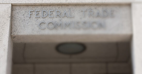 Federal Trade Commission Doorway Sign