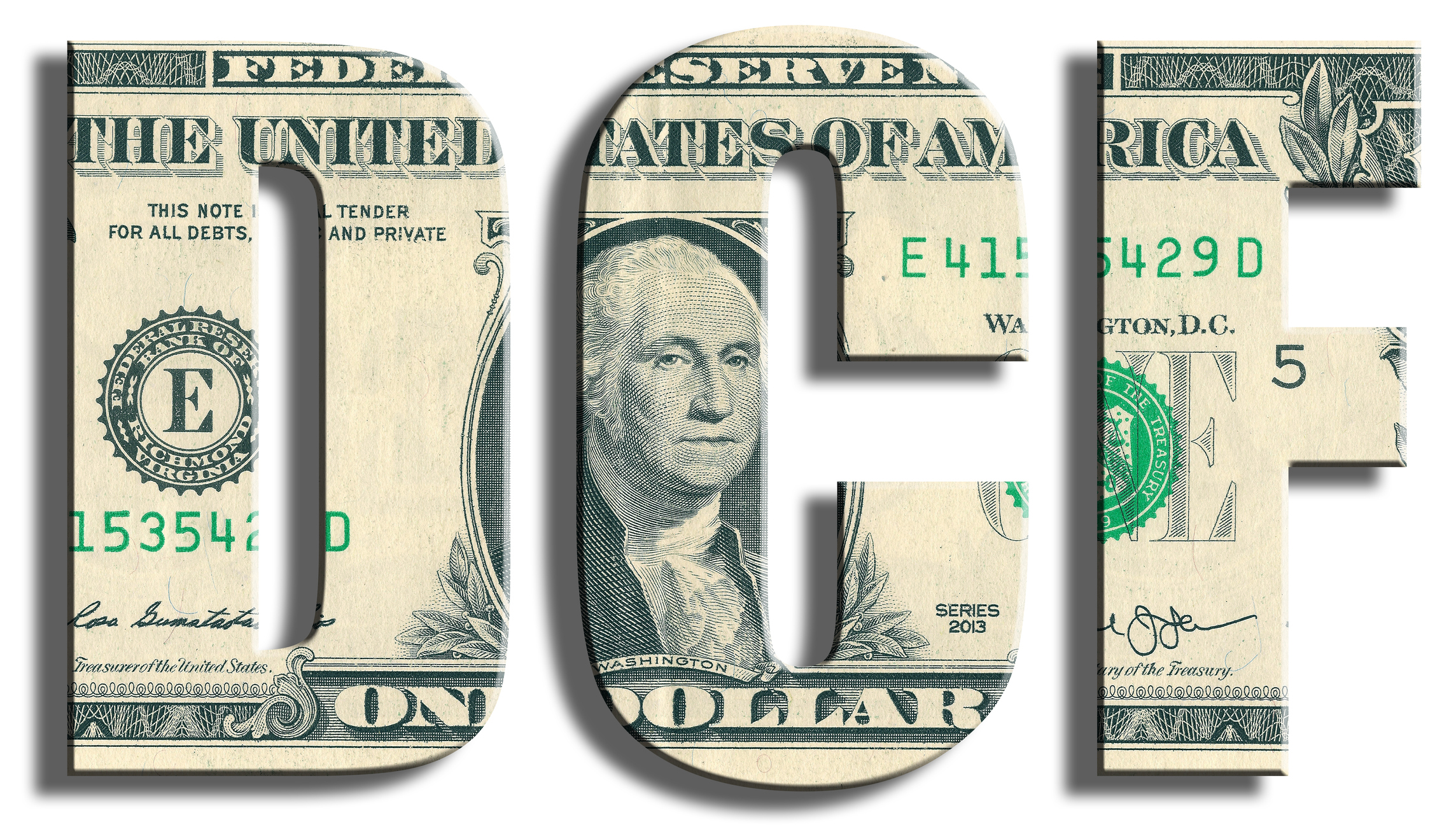 DCF - Discounted Cash Flow.