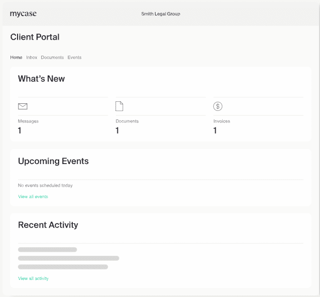 The best crm software for law firms feature a client portal for easy and convenient communication.