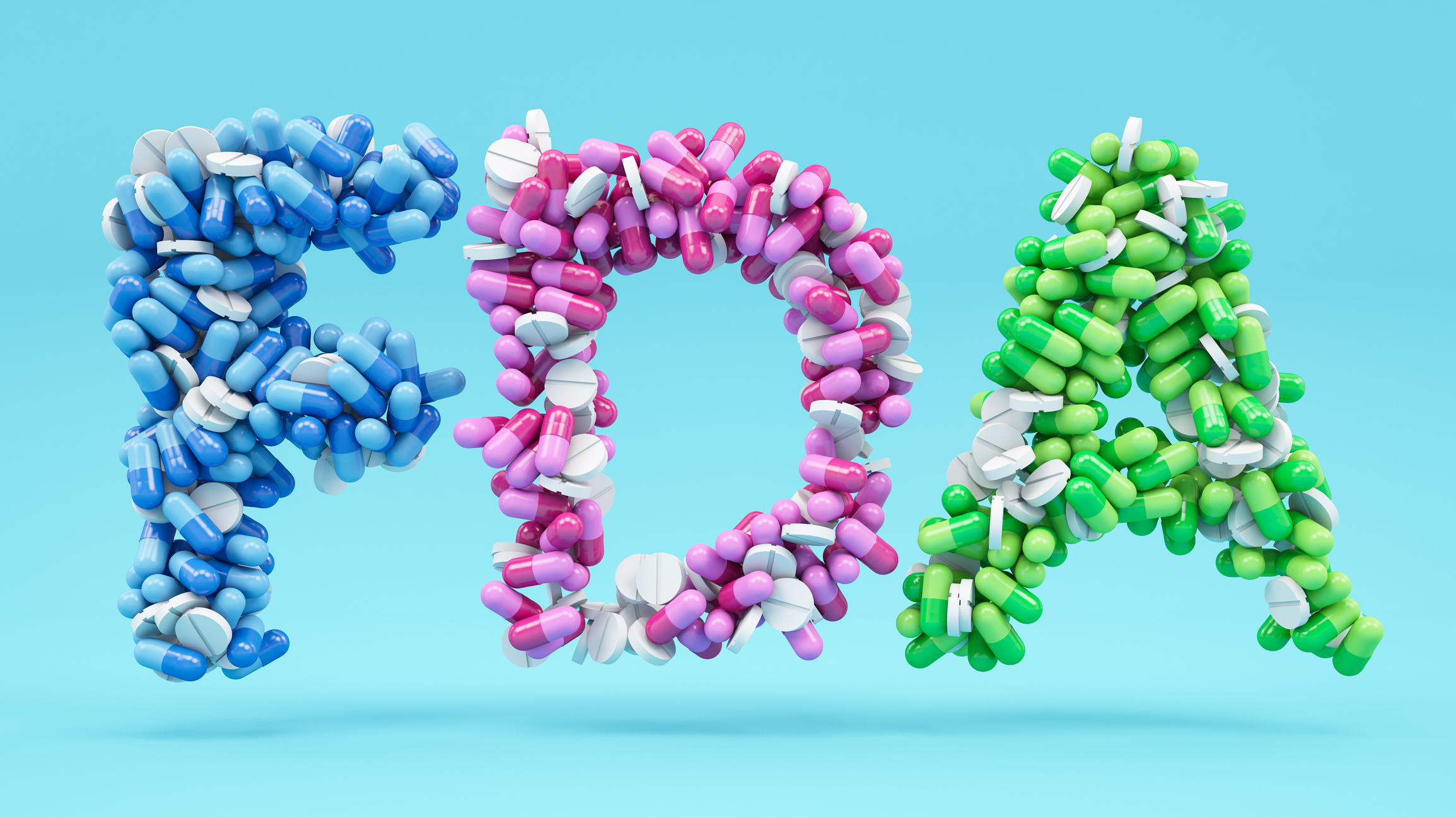 FDA Made of Colurful Pills and Drugs