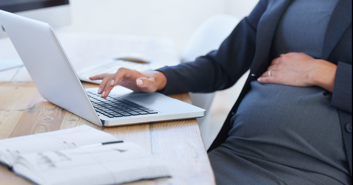 Working for the baby's future