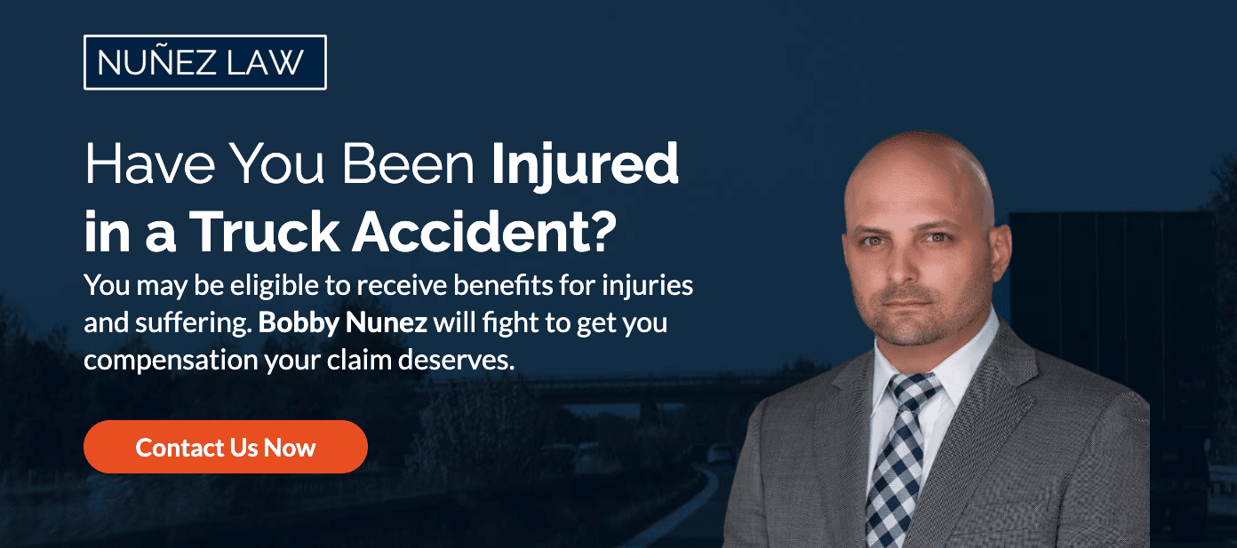 Personal Injury Lawyer PPC: 10-Step Guide 41 Nunez Law website Truck Accident page screenshot