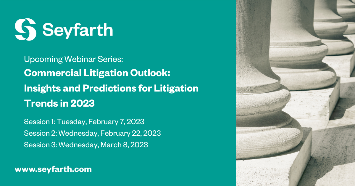 Commercial Litigation Series 2023 - Teal SG (002)