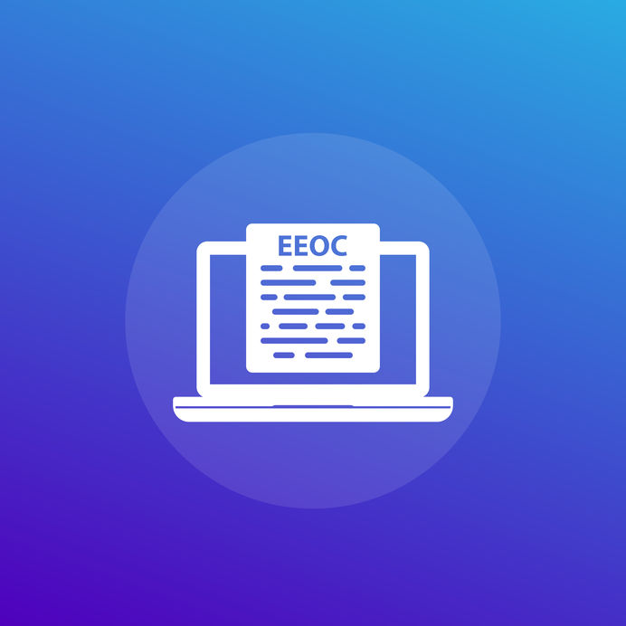 Equal Employment Opportunity Commission, EEOC icon, vector