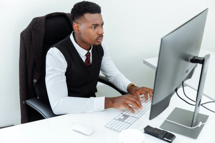 Legal professional using Harvey AI Legal professional using Harvey AI