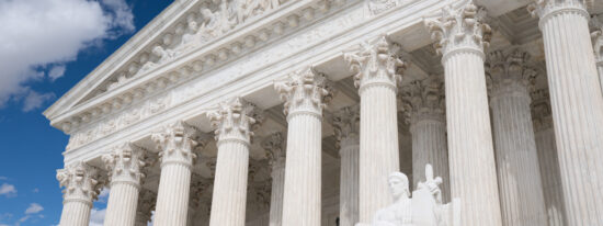 United States Supreme Court Building in Washington, DC-shutterstock_1055600819