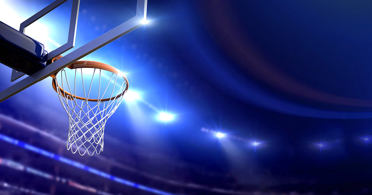 Basketball arena