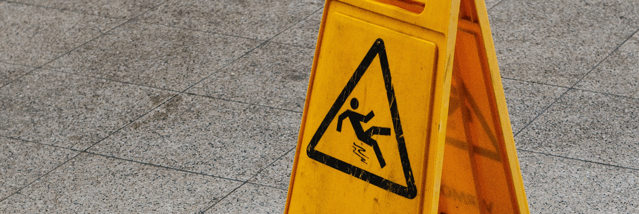 Caution sign