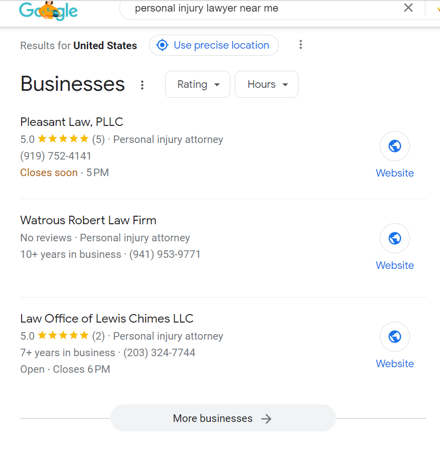 Lawyer SEO Ranking Factors: Does Google Rely on 200? 14 word image 62400 14