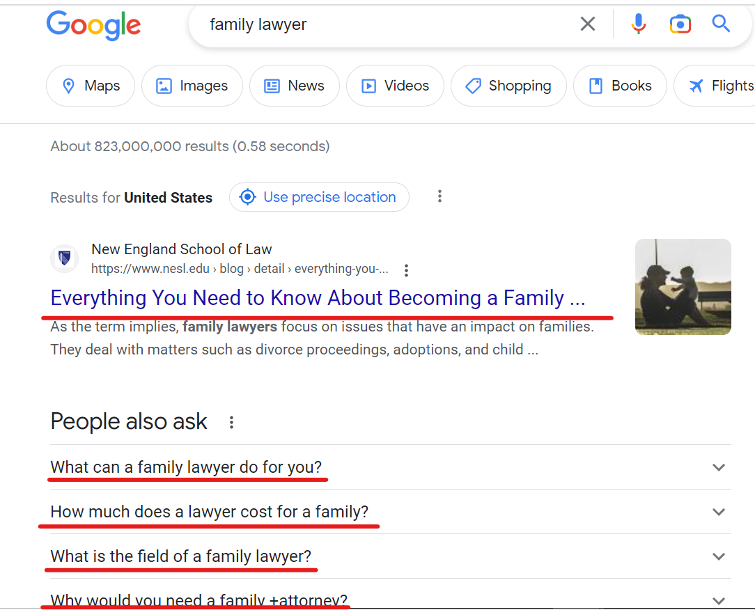 Lawyer SEO Ranking Factors: Does Google Rely on 200? 6 word image 62400 6