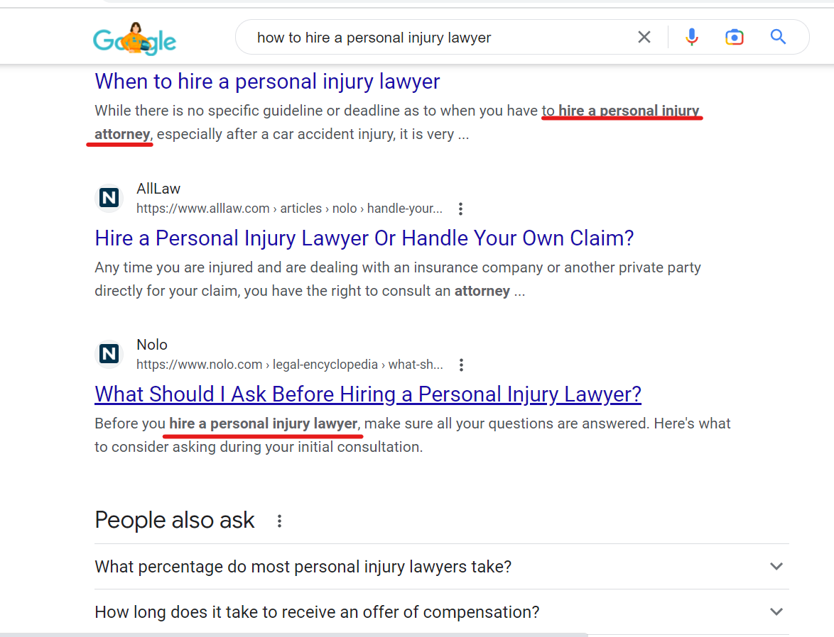 Lawyer SEO Ranking Factors: Does Google Rely on 200? 8 word image 62400 8