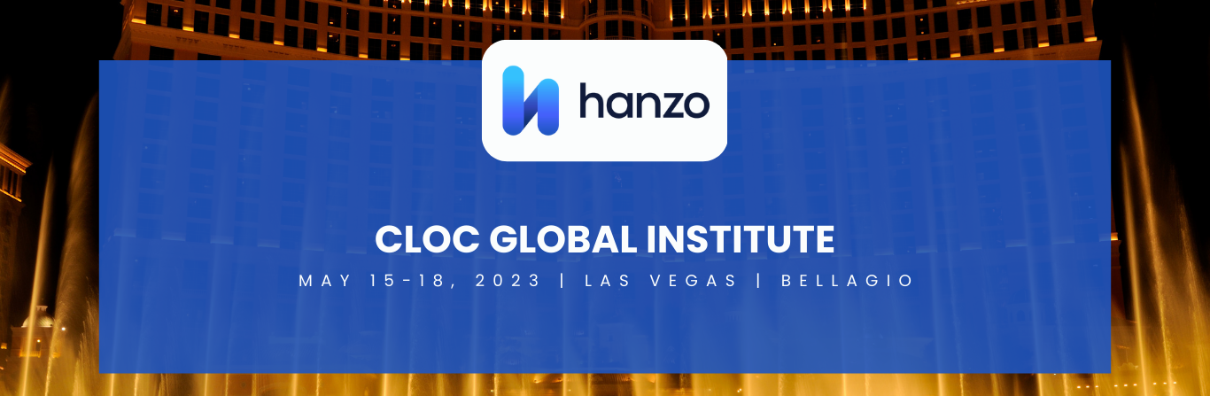 See How Hanzo Can Turn Collaboration Data Chaos Into Clarity at CLOC 2023