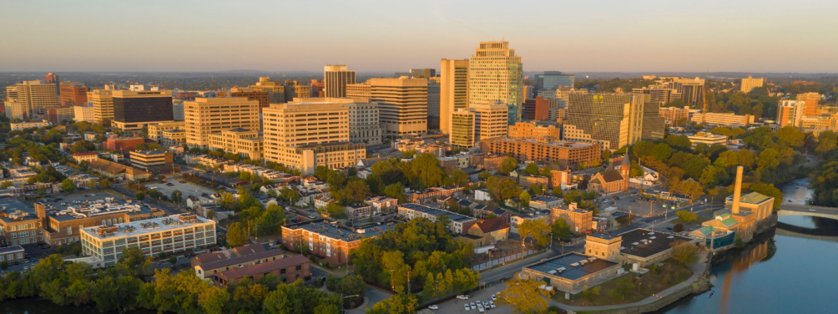 Downtown Wilmington Delaware-Shutterstock_1519786079