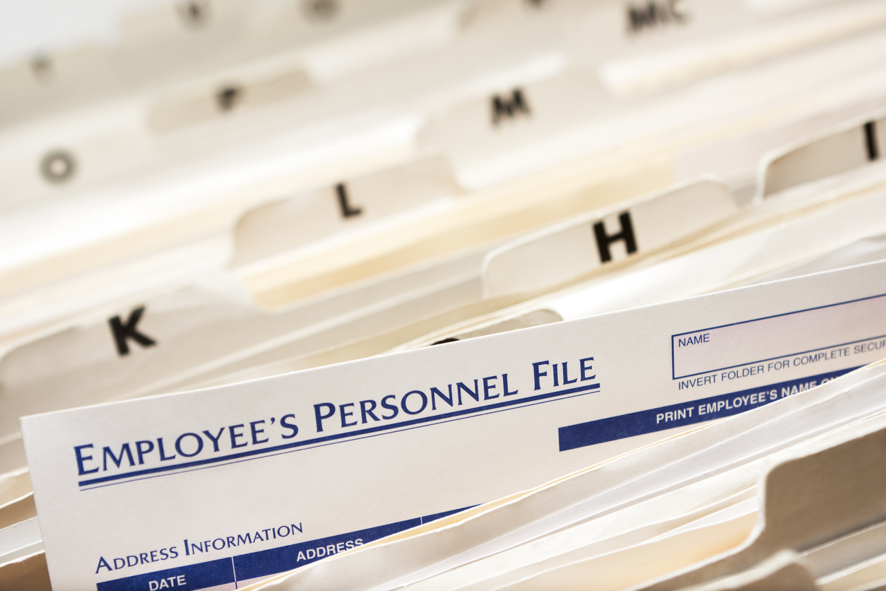 Employee's Personnel File