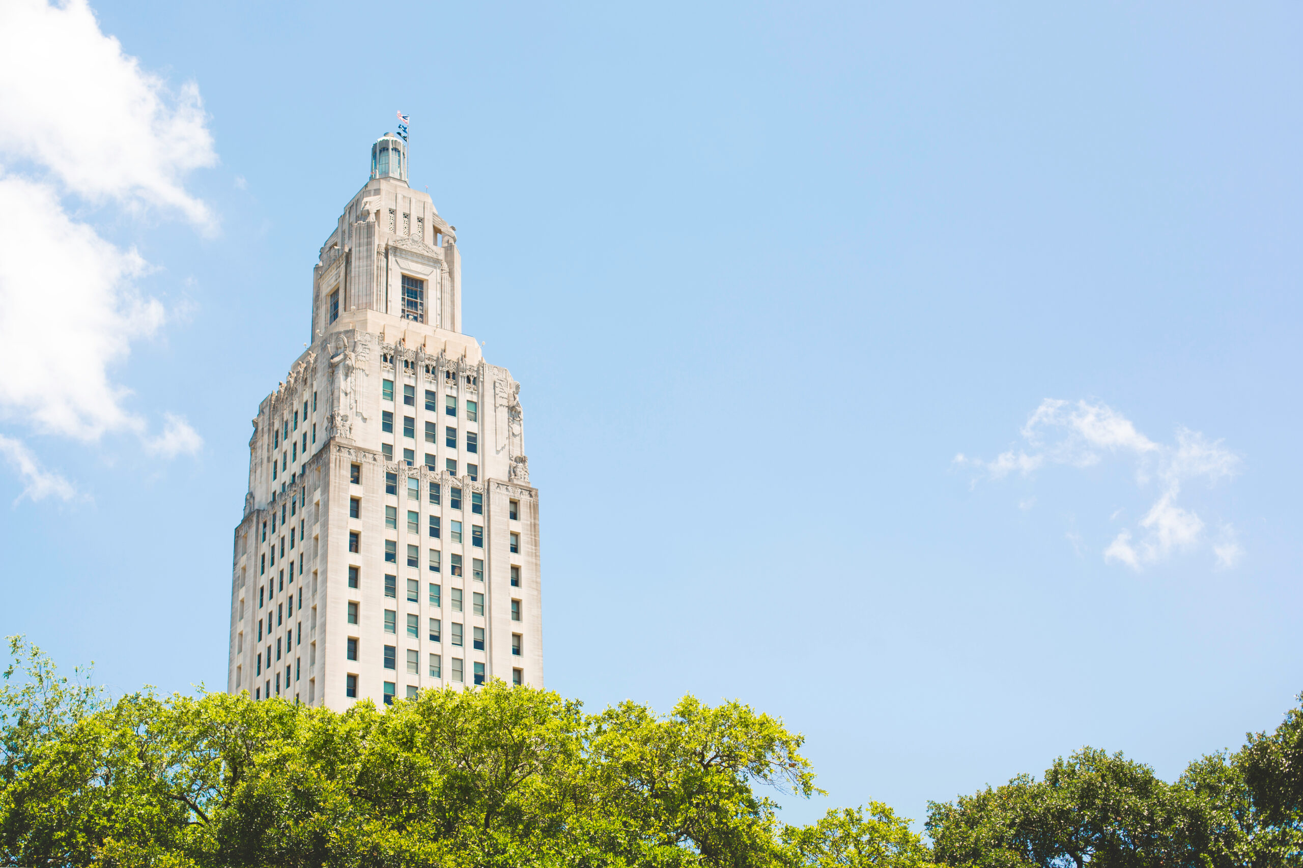 Louisiana,State,Capital,Building,In,Baton,Rouge