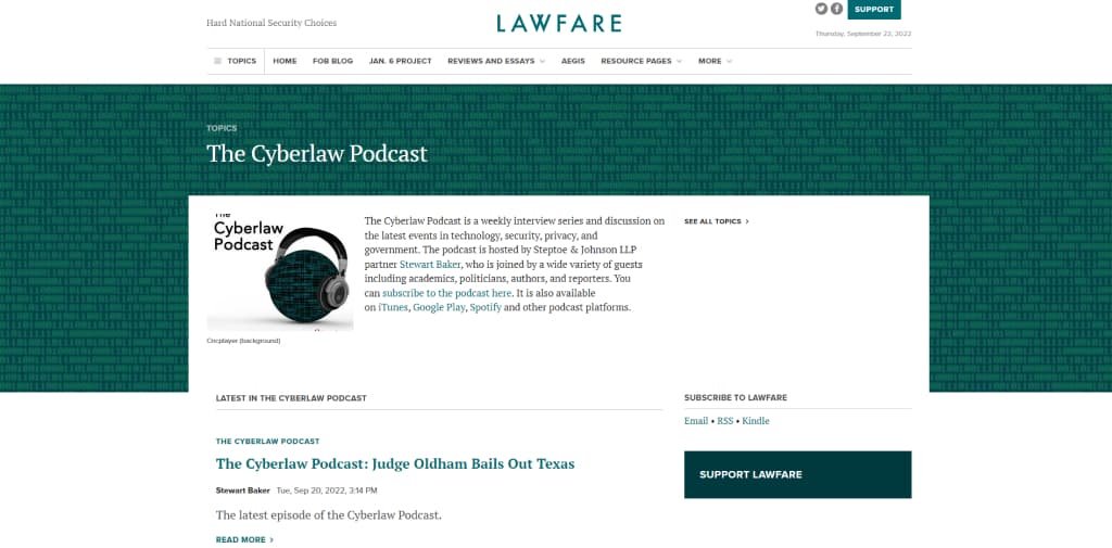 Cyberlaw screenshot