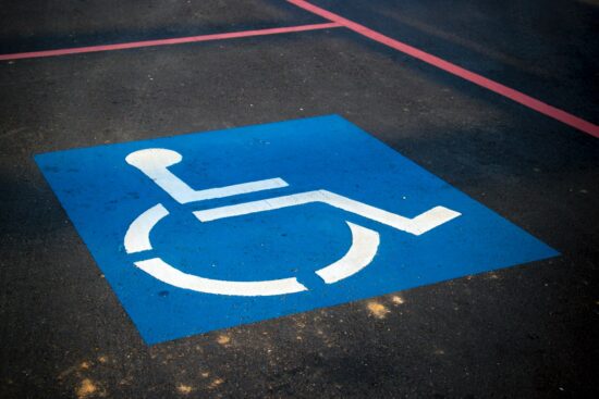Disabled parking