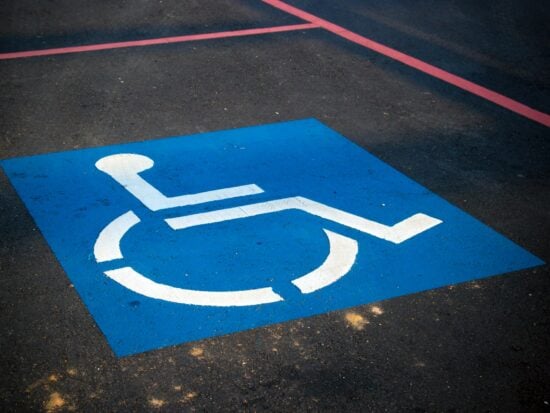 Disabled parking