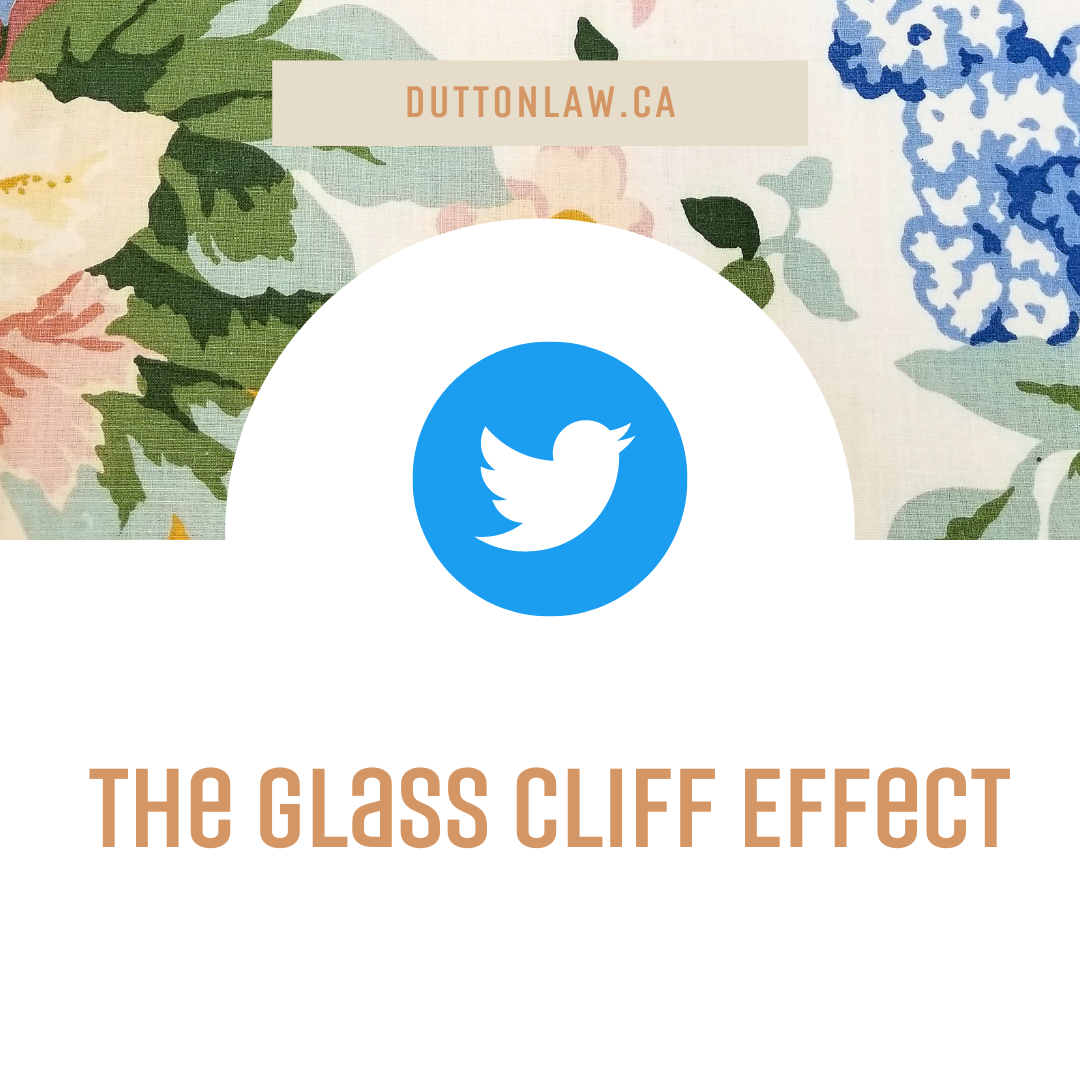 glass cliff