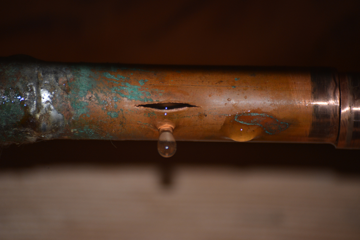 Burst Water Pipe