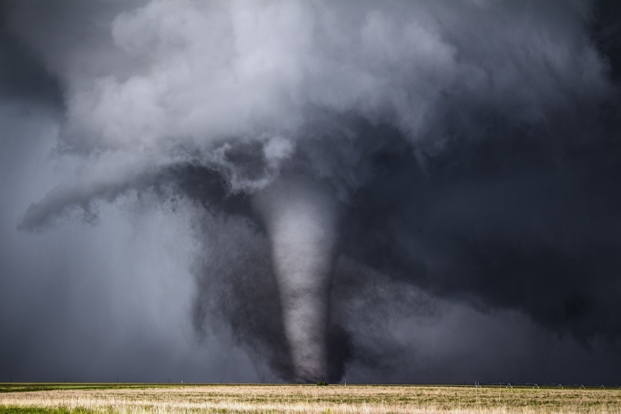 Violent EF3 Tornado